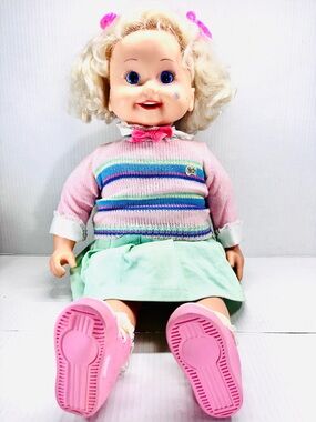 Playmates Toys 1986 Talking Cricket Doll No Cassette Tested And Works Vintage